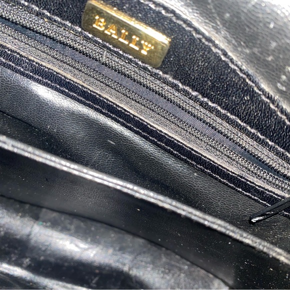 Bally shoulder the bag authentic black in good condition - Picture 12 of 15